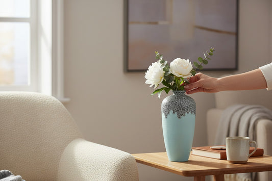 Elegant Nordic Curve Hollow Design Vase