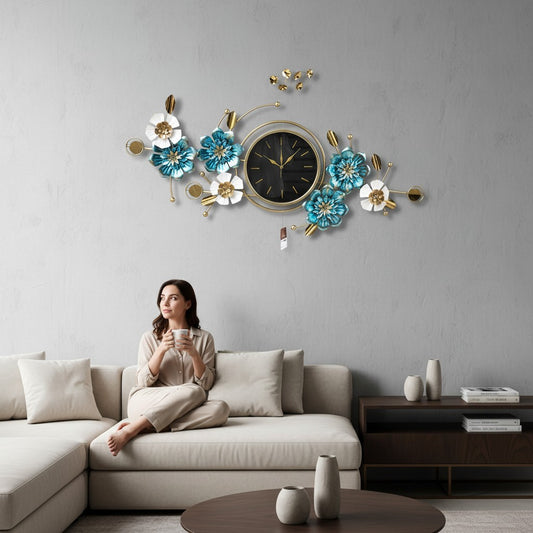 Luxe Motif Designer Wall Clock