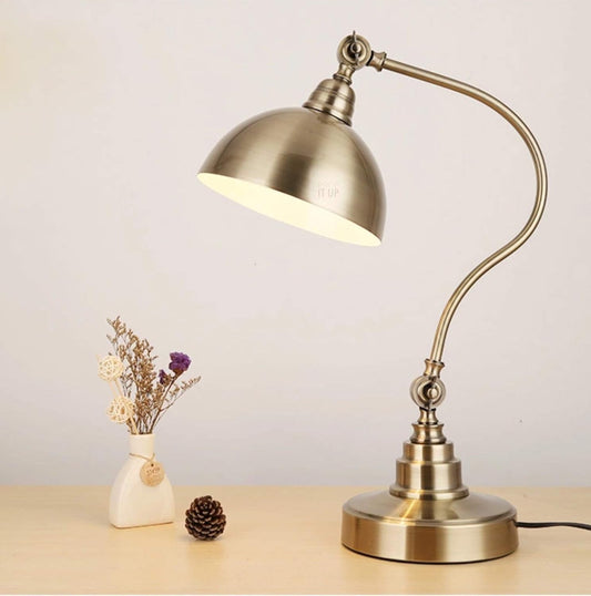 Aurielle European Bronze Table Lamp
