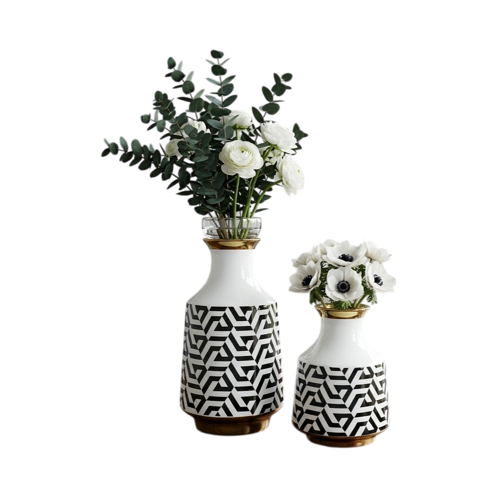 Luxury Nordic Style Ceramic Vase for Elegant Décor