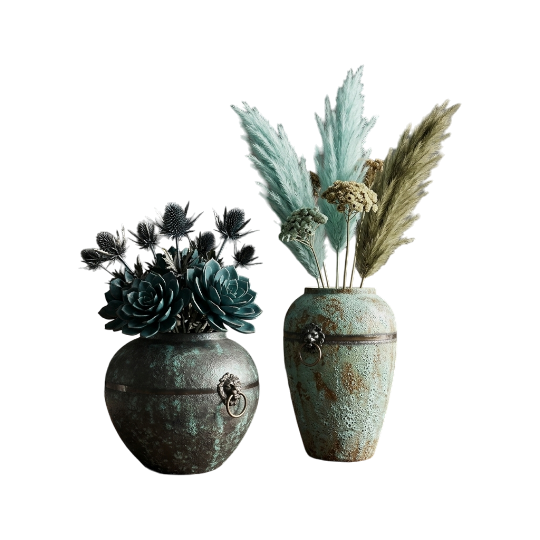 Elegant Contemporary Nordic Ceramic Vase