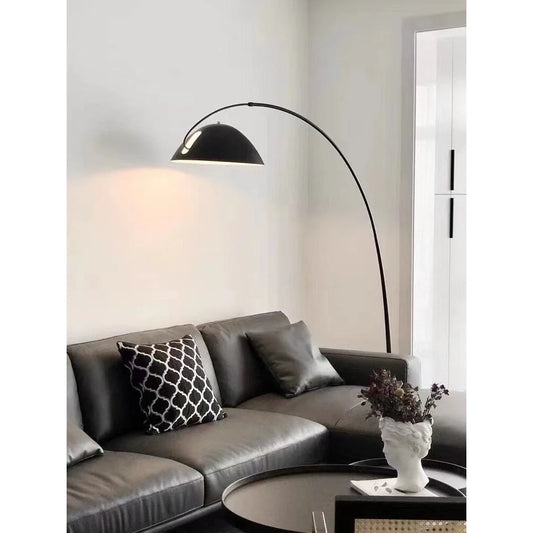 Midnight reverse Arc Floor Lamp