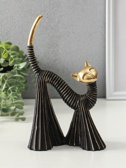 Classic Artistic Horse Rider Fiber Table Accent