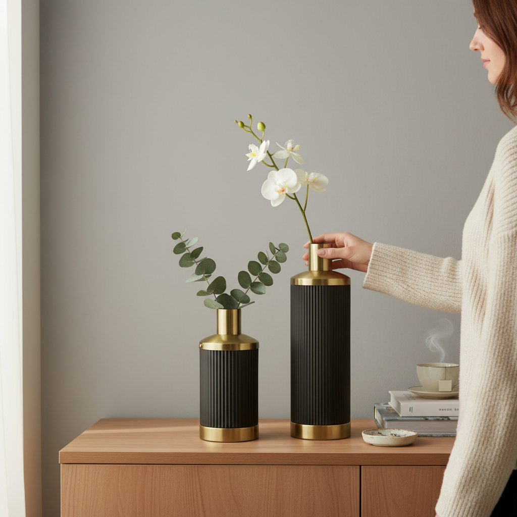 Contemporary Scandinavian Ceramic Vase