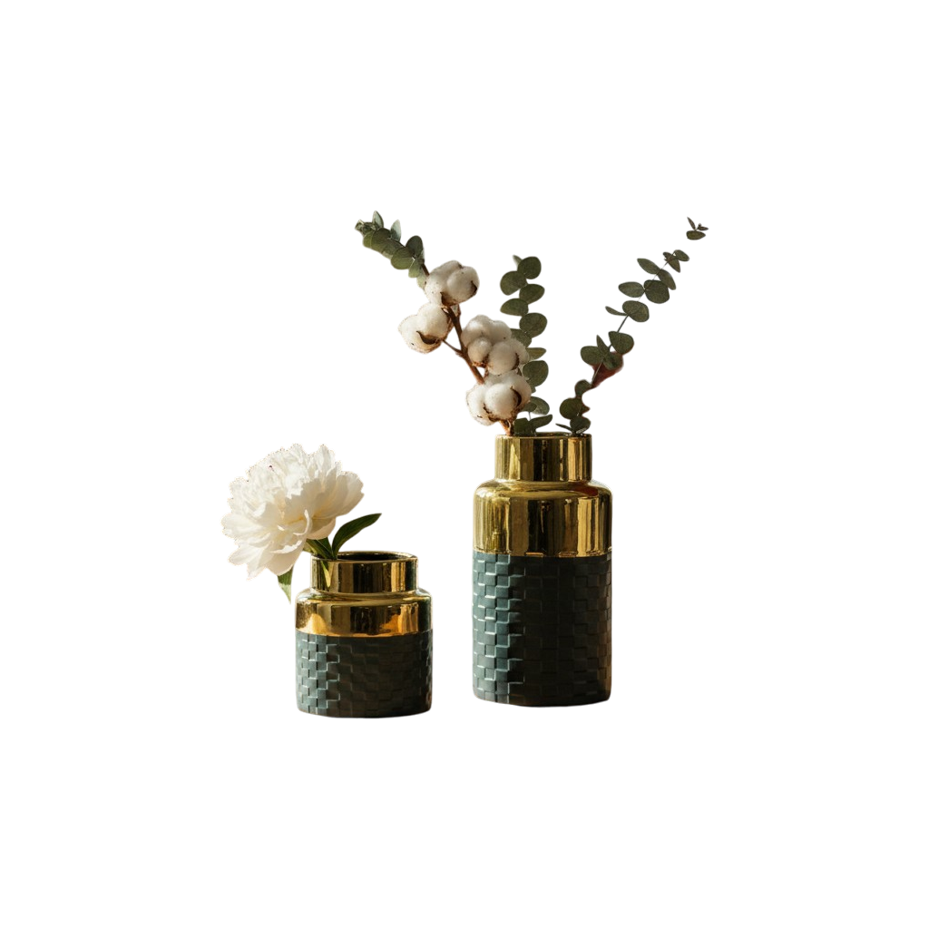 Scandinavian Style Modern Hollow Art Ceramic Vase