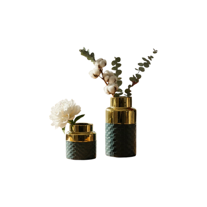 Scandinavian Style Modern Hollow Art Ceramic Vase