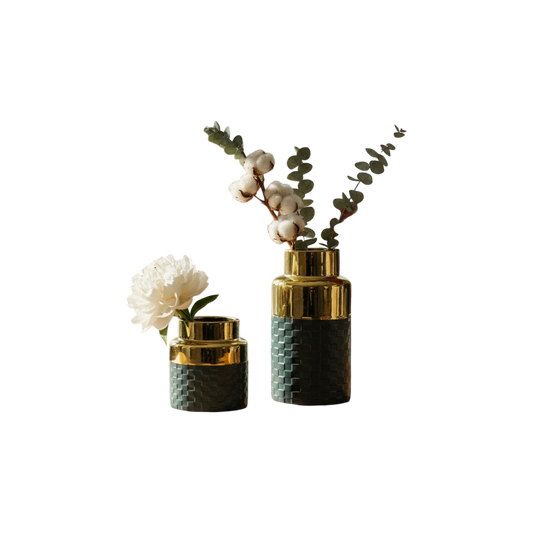 Scandinavian Style Modern Hollow Art Ceramic Vase