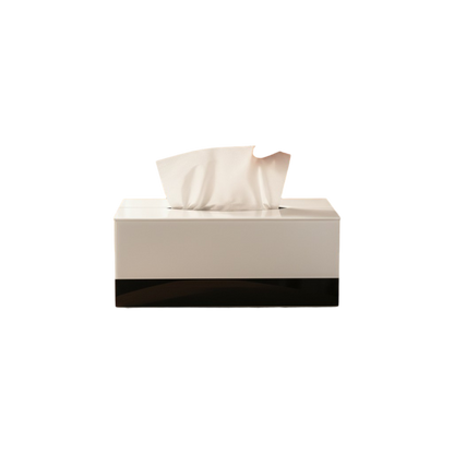 Elegant Rectangular Glass Tissue Box