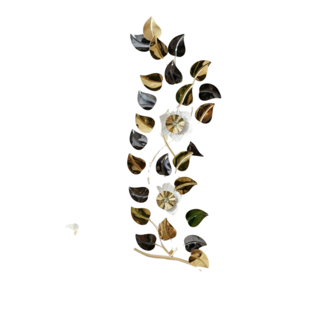 Modern Gold Garden Wall Art