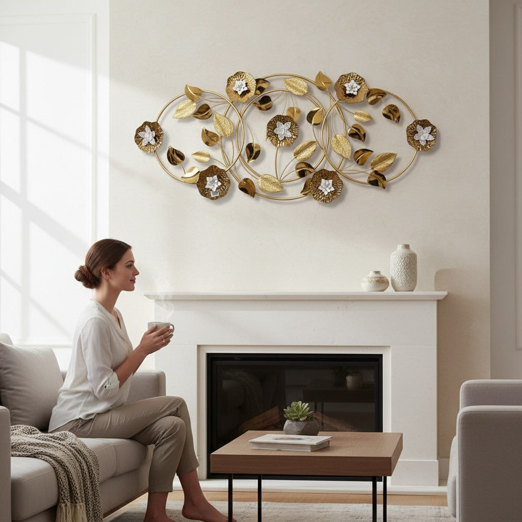 Luxury Botanical Wall Sculpture