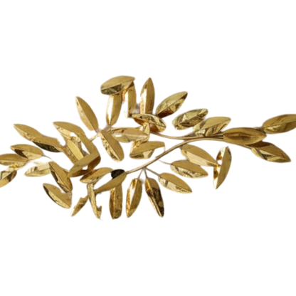 Radiant Gold Blossom Wall Art