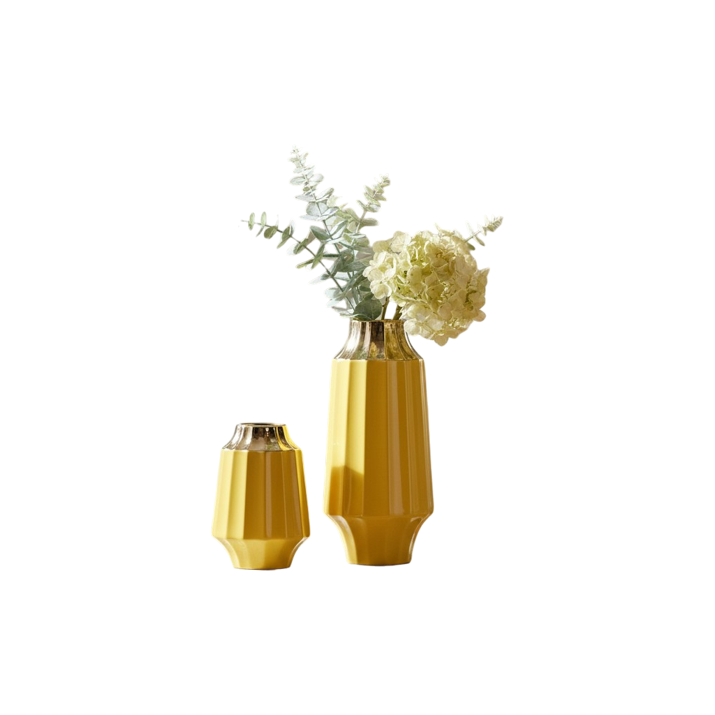 Nordic Essence Modern Double Ring Decorative Vase