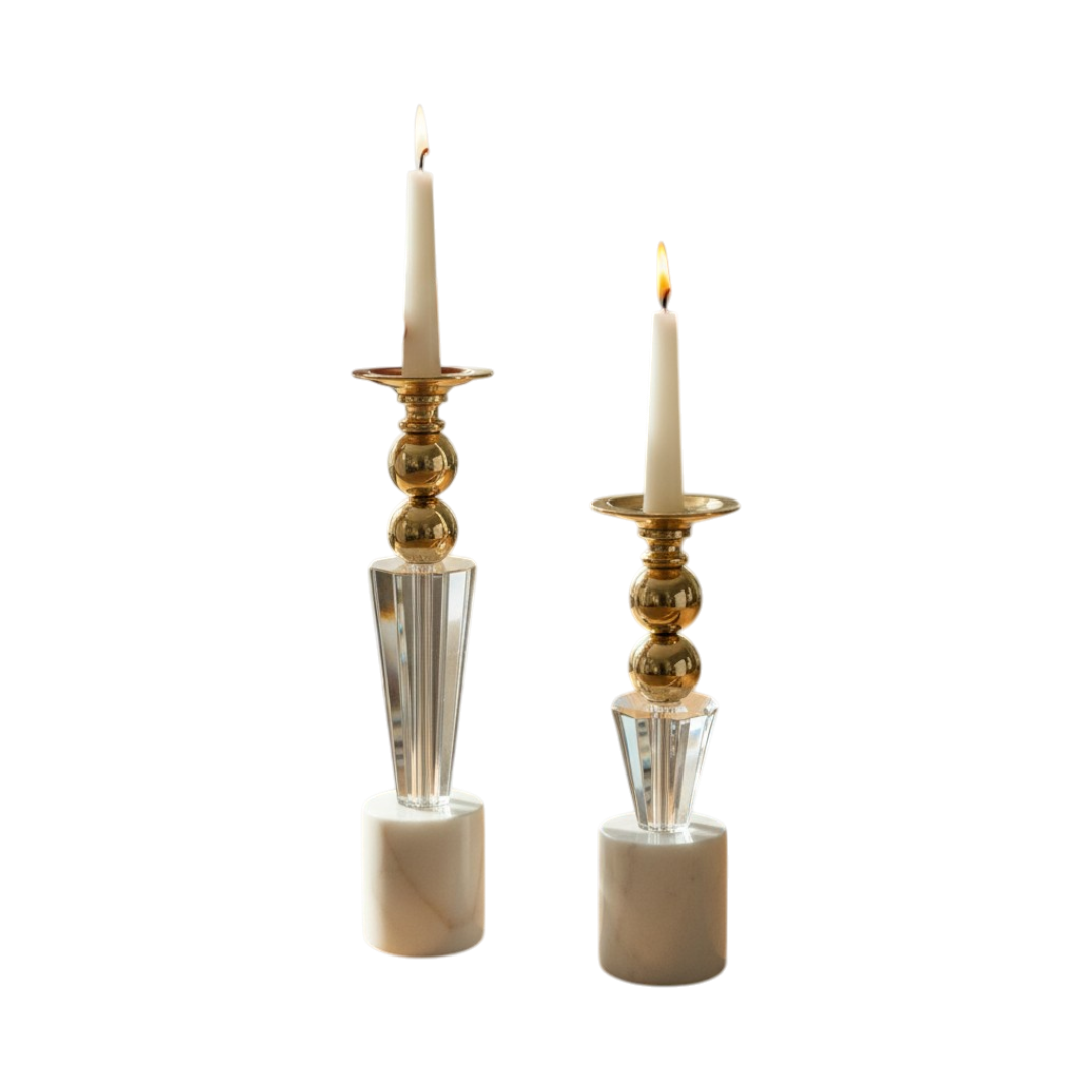 Eternal Lotus Crystal Light Stand