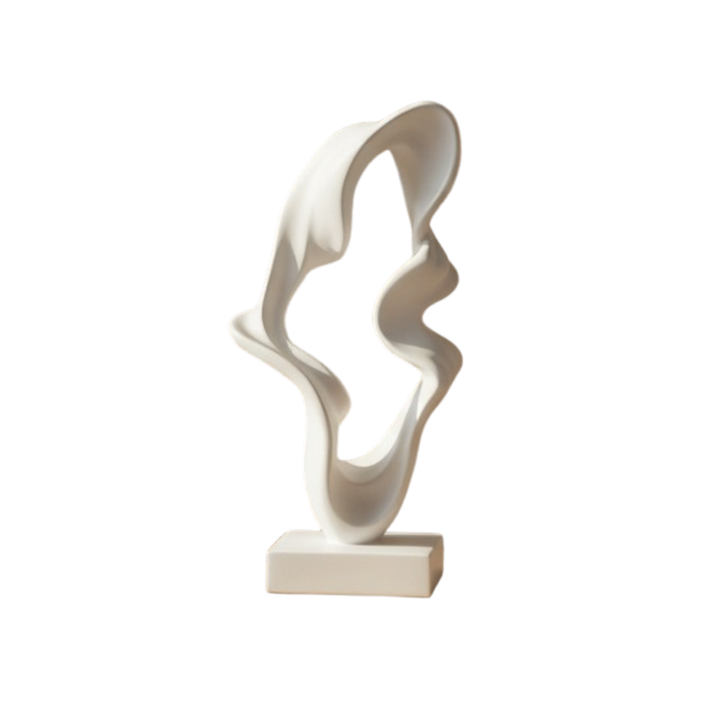 Classic Horse and Rider Fiber Decorative Accent