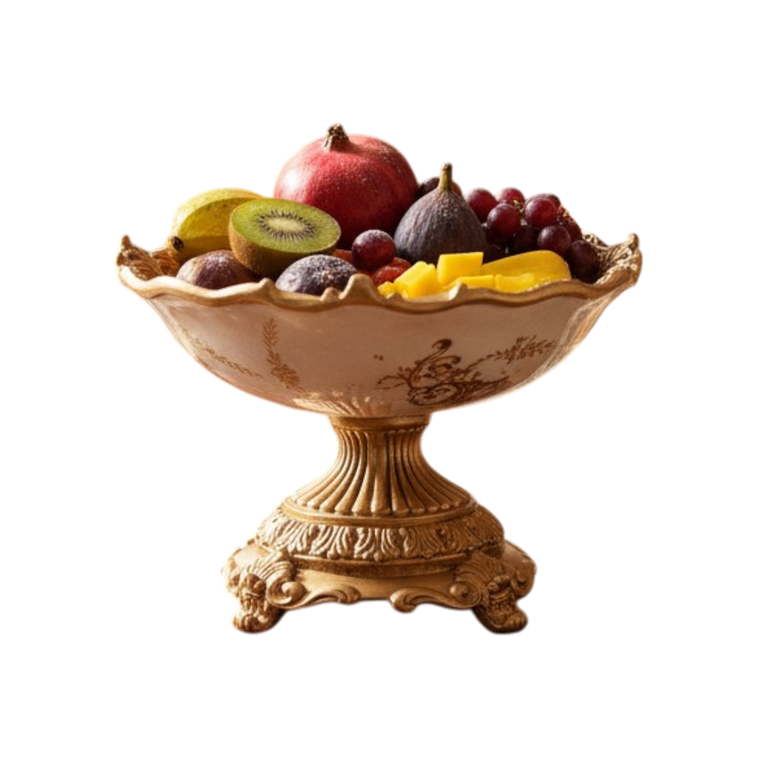 Royal Vintage Fabric Bowl Vase