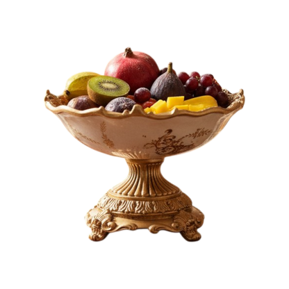 Royal Vintage Fabric Bowl Vase