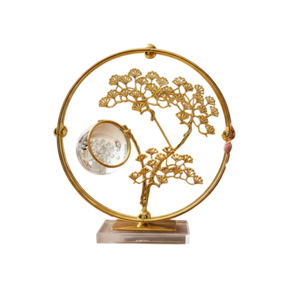 Crystal Tree of Life Orb Ornament