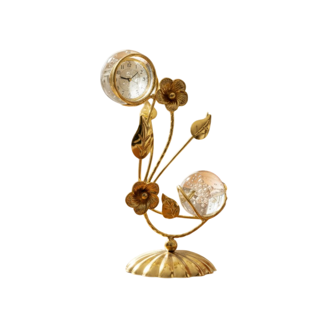 . Radiant Crystal Sphere Nature Stand