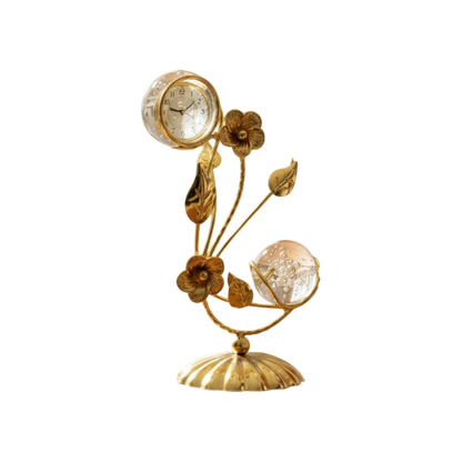 . Radiant Crystal Sphere Nature Stand