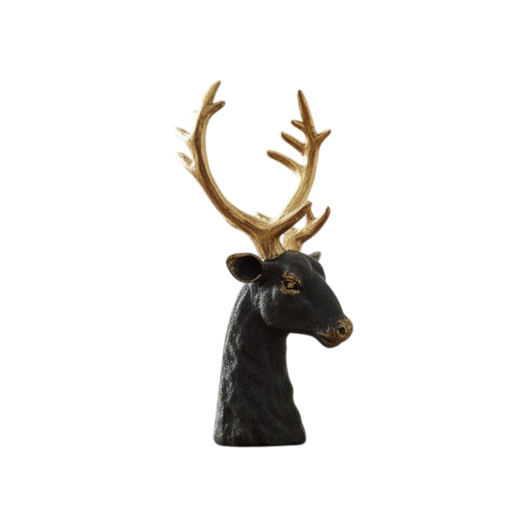 Refined Heritage Equestrian Fiber Sculpture