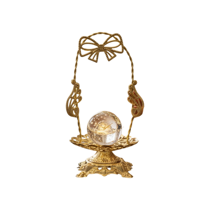 Artistic Crystal Globe Tree Stand