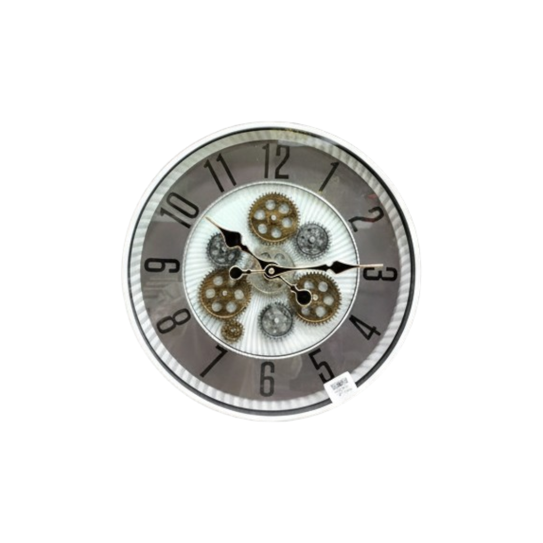 Majestic Roman Gear Mechanism Clock