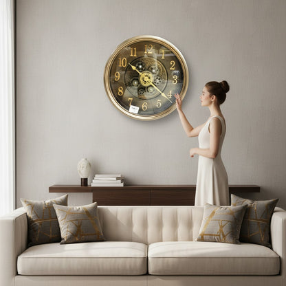 Industrial Heritage Gear Wall Clock