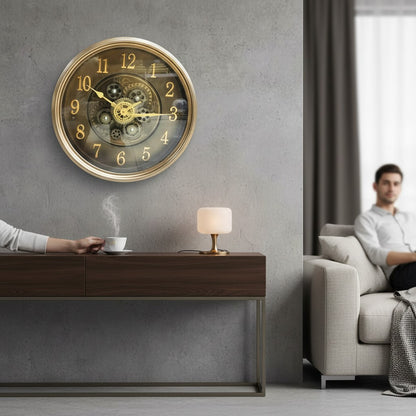 Industrial Heritage Gear Wall Clock