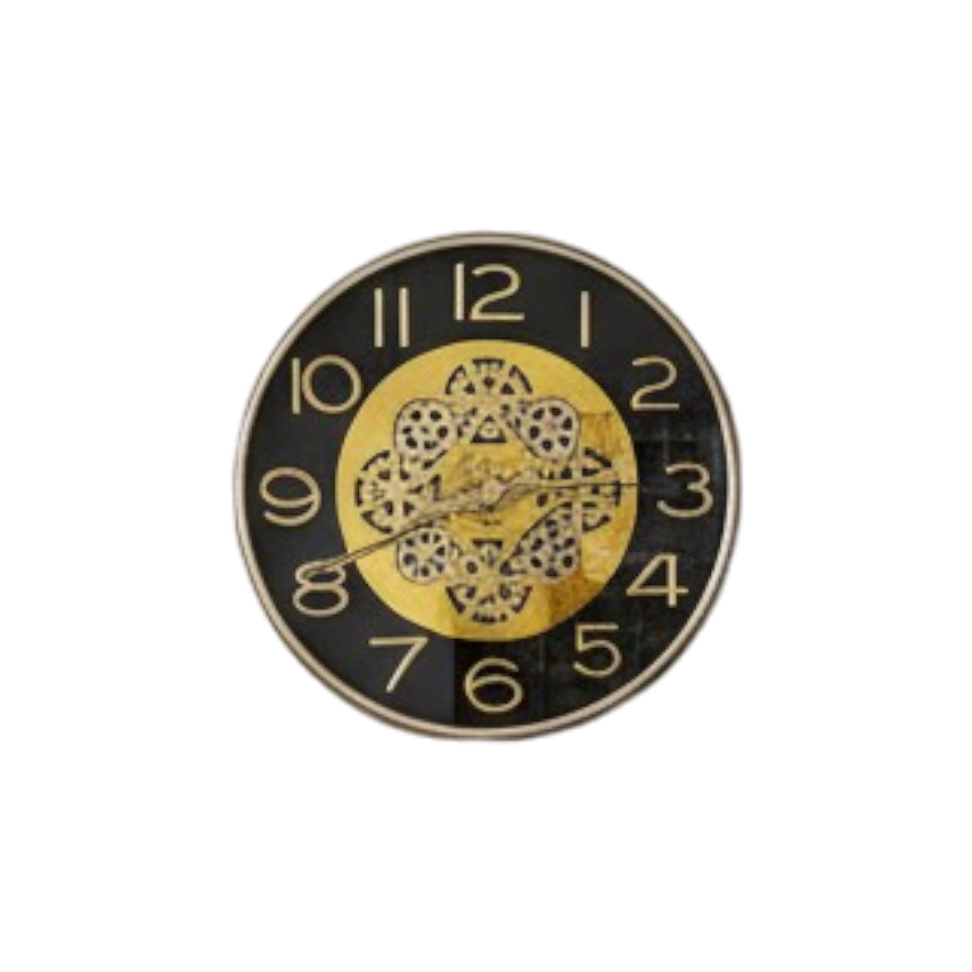 . Prestige Moving Gear Statement Clock