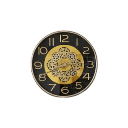. Prestige Moving Gear Statement Clock