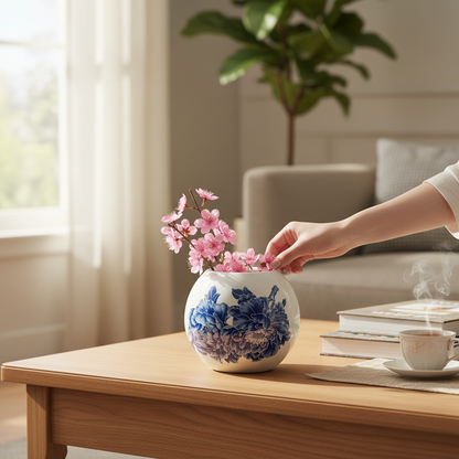 Modern Nordic Ceramic Flower Arrangement Vase