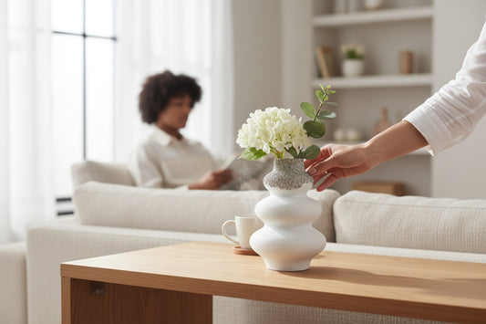 Nordic Style Artistic Modern Ceramic Vase