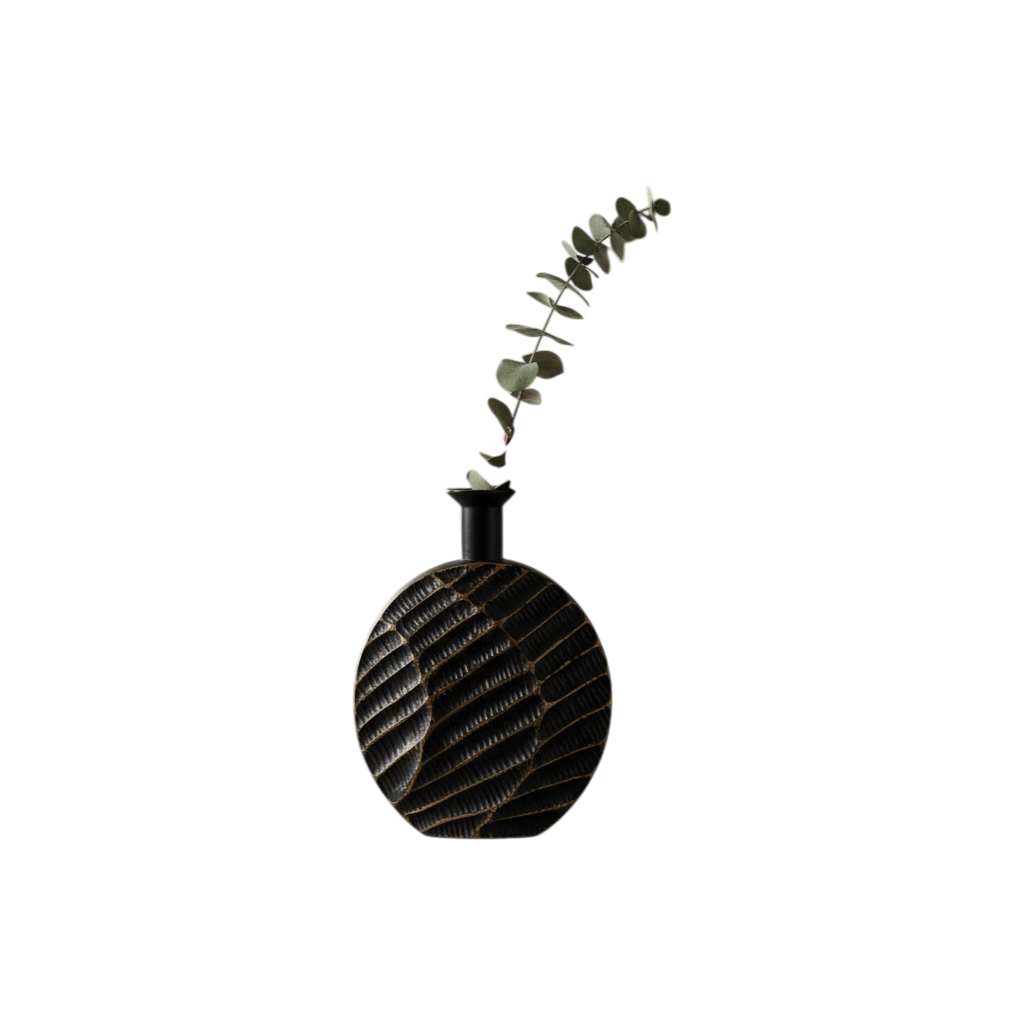 Scandinavian Style Decorative Ceramic Accent Vase