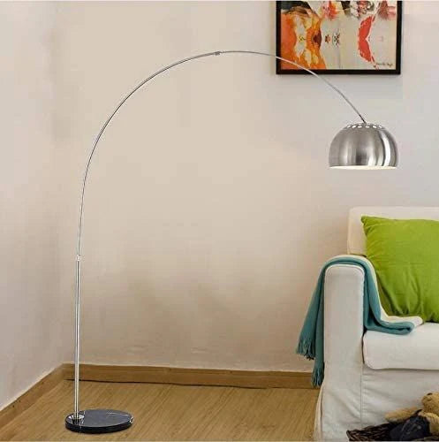 Celestia Silver Arch Floor Lamp – 6 Feet
