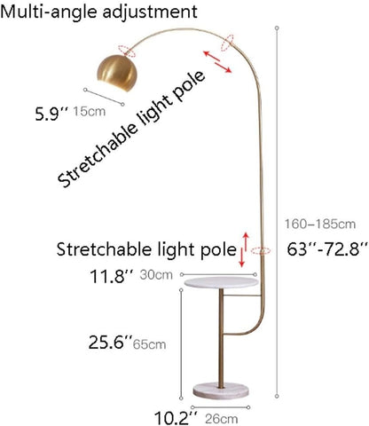 Nordic Luxe Fishing Pole Floor Lamp for Living Room & Bedroom
