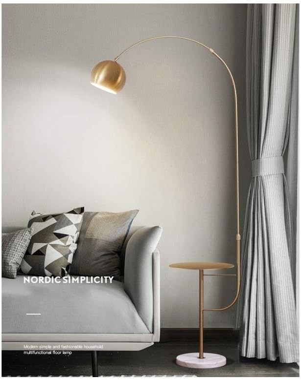 Nordic Luxe Fishing Pole Floor Lamp for Living Room & Bedroom