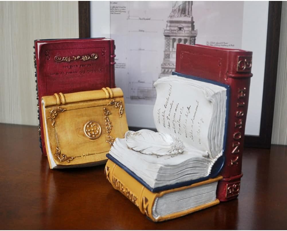 Royal Vintage Equestrian Fiber Bookends Set