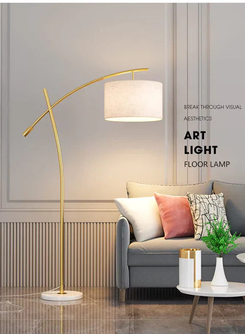 Elegant Arc Luxe Floor Lamp