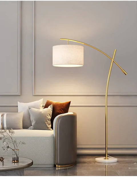 Elegant Arc Luxe Floor Lamp