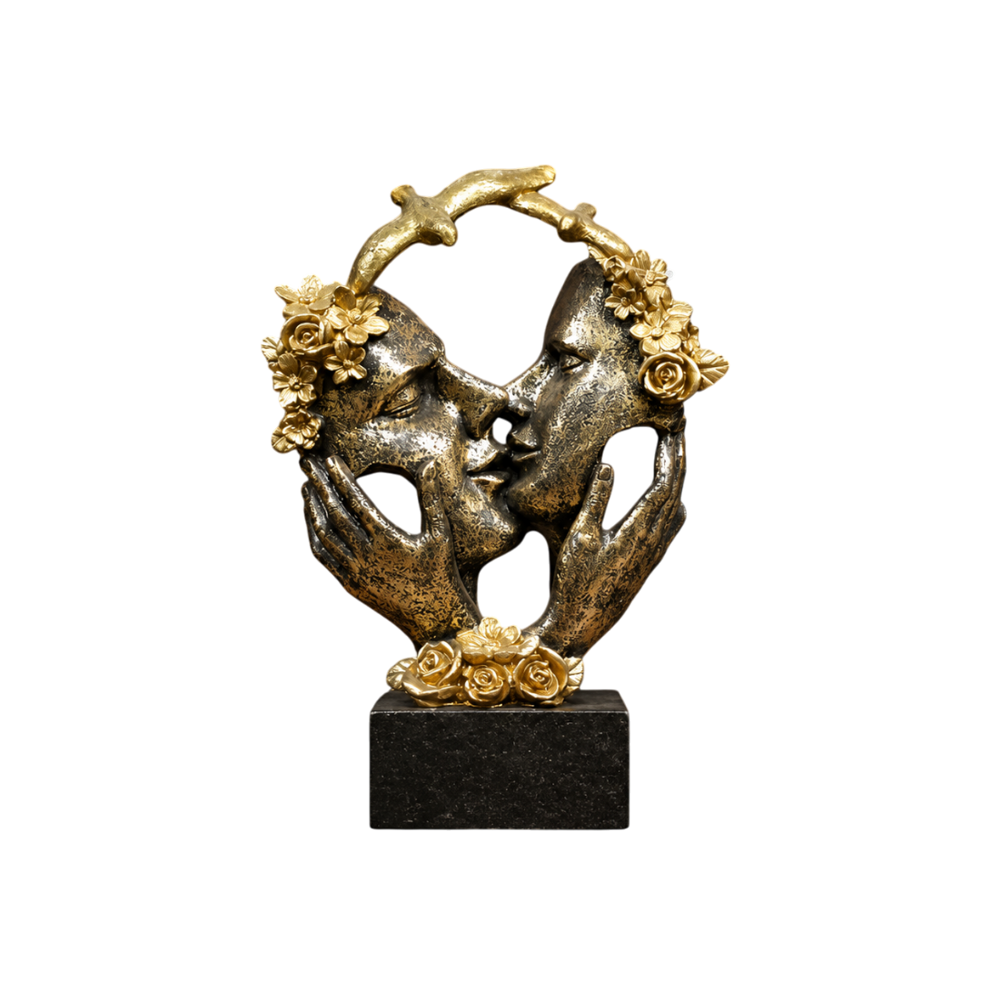 Luxury Equestrian Motion Fiber Sculpture ✨