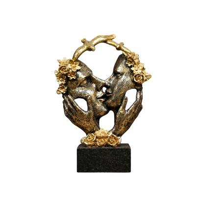 Luxury Equestrian Motion Fiber Sculpture ✨