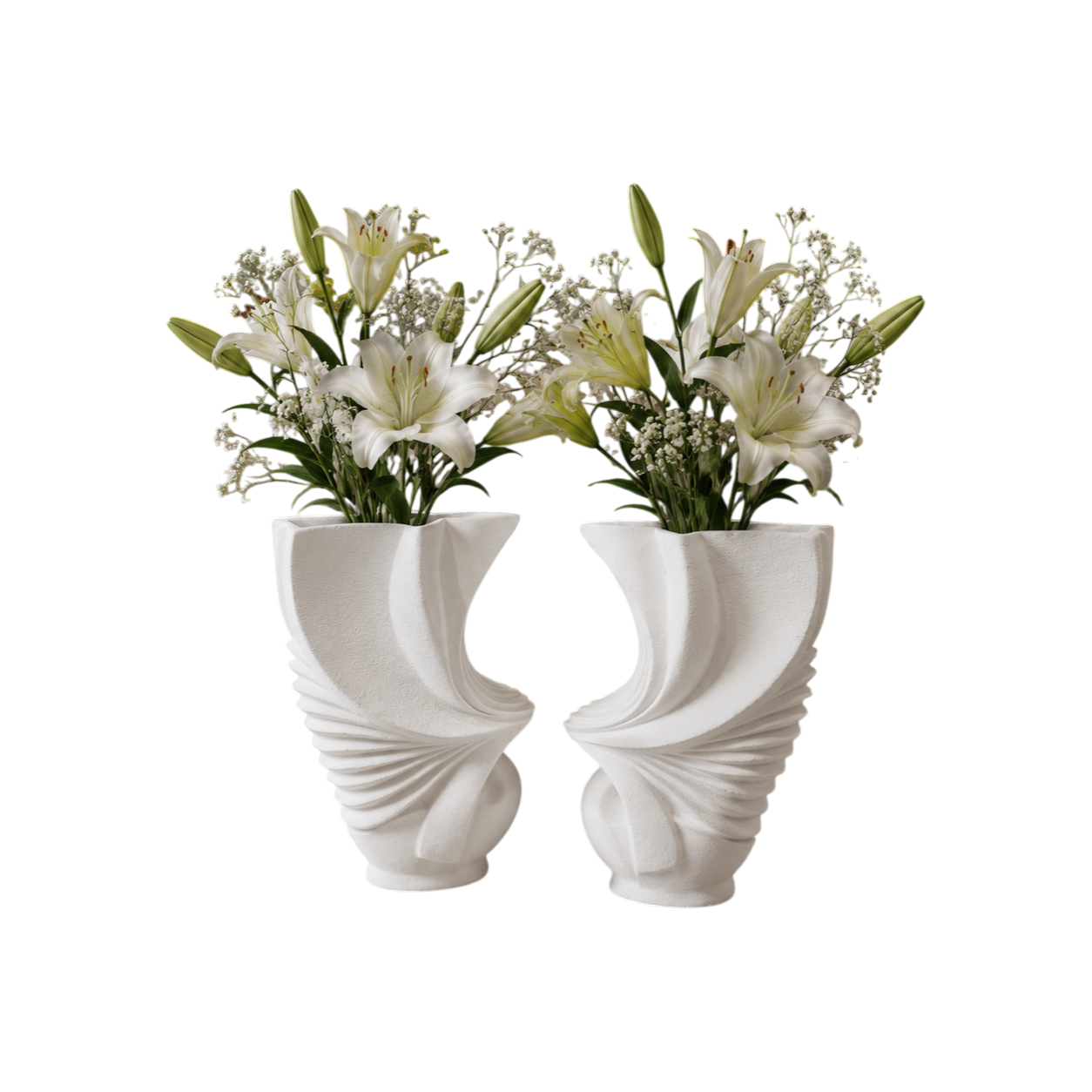 Premium Scandinavian Style Ceramic Accent Vase