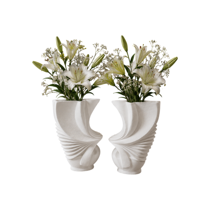 Premium Scandinavian Style Ceramic Accent Vase