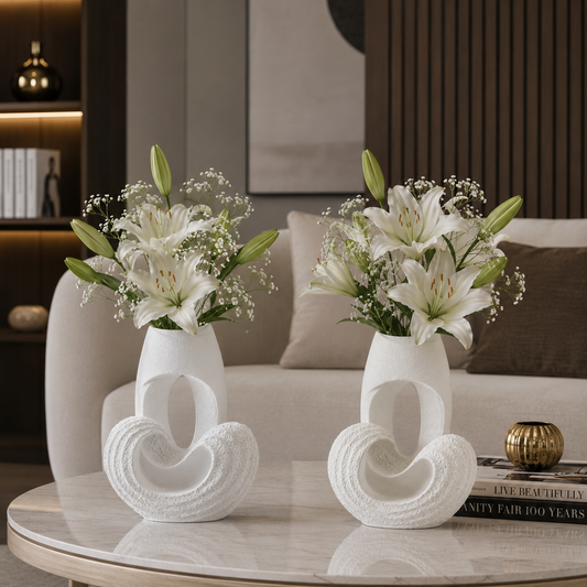 Modern Nordic Ceramic Decorative Vase