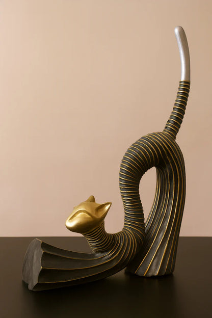 Classic Artistic Horse Rider Fiber Table Accent