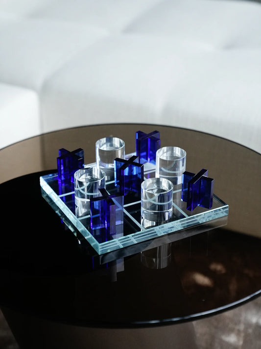 Crystal Blue Modern Game Board