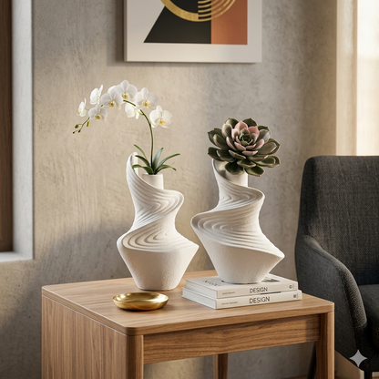 Artisan Nordic Inspired Ceramic Vase