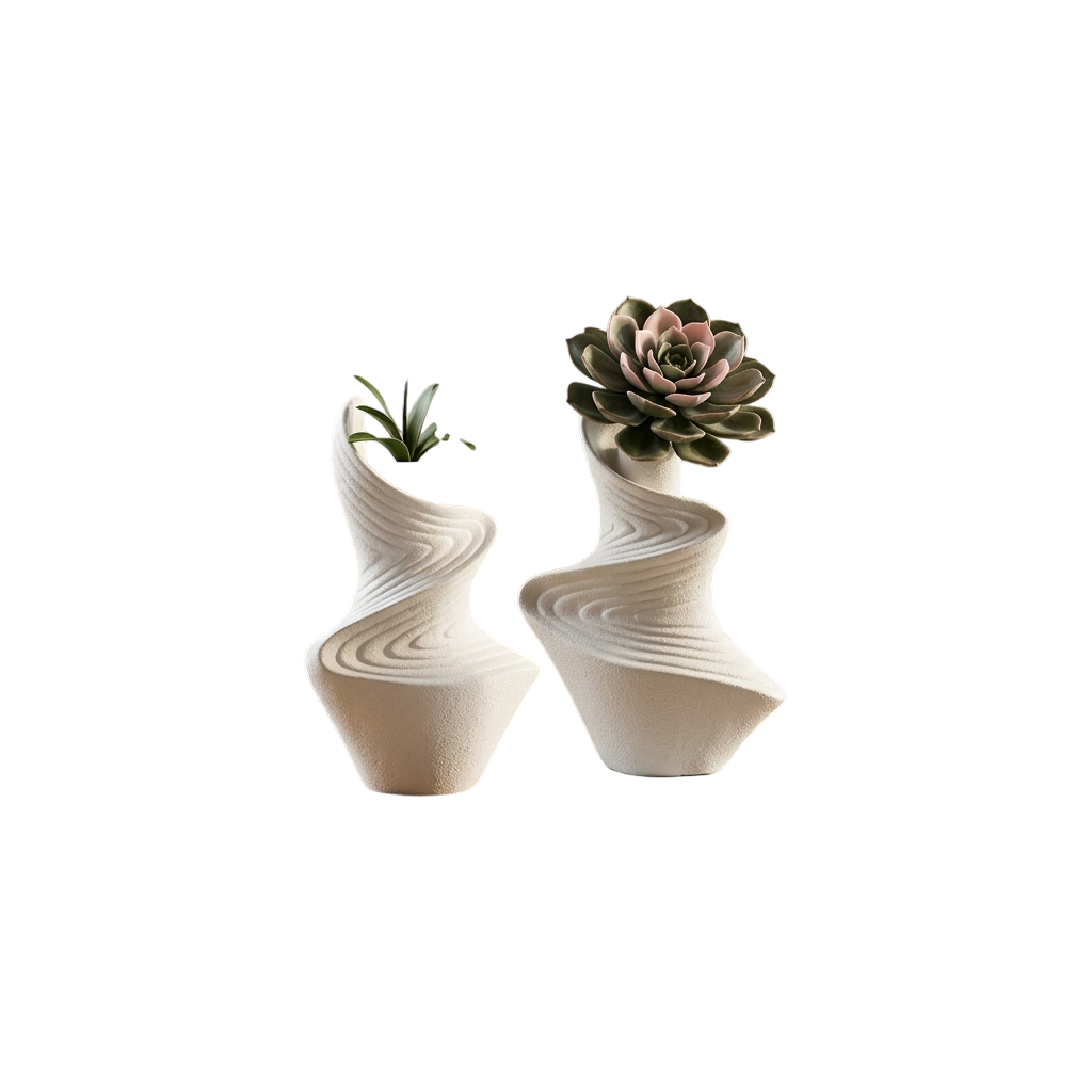 Artisan Nordic Inspired Ceramic Vase