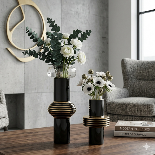 Modern Minimal Nordic Ceramic Vase