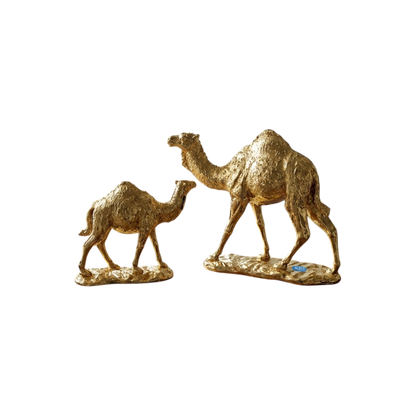Desert Charm Resin Camel Figurine